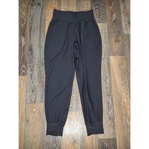 Old Navy Active Powersoft High-Rise Jogger Go-Dry Black Pants Womens Medium